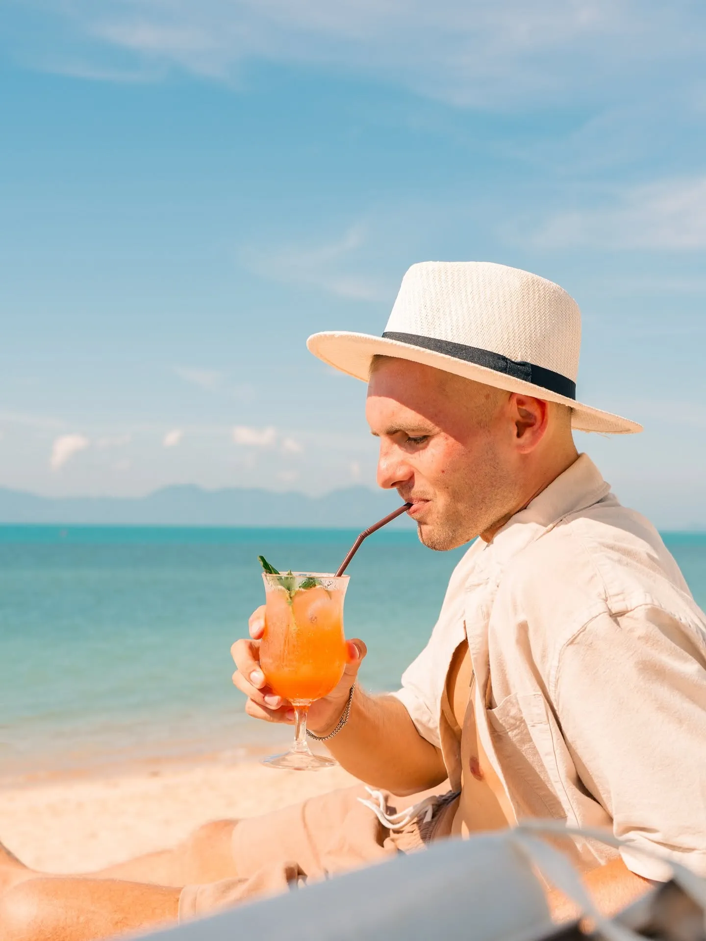 Cocktail by the beach