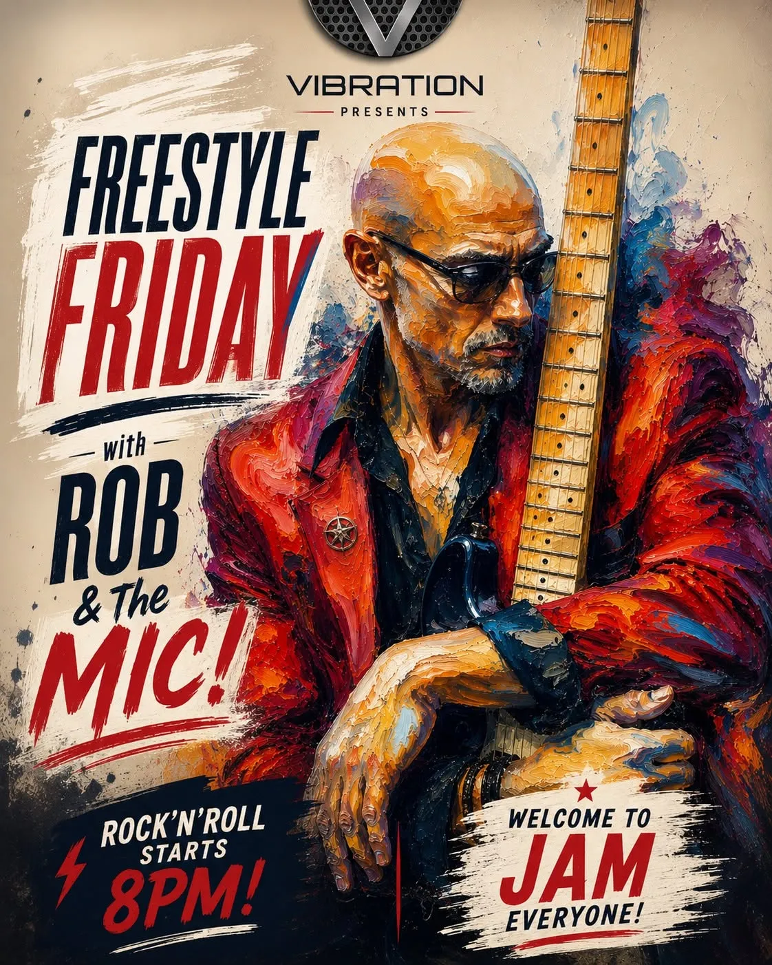 Freestyle Friday with Rob and the Mic at Vibration Samui
